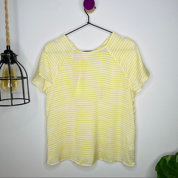 ZARA - Trafaluc Stripe V-back Blouse S - Picture 3 of 10